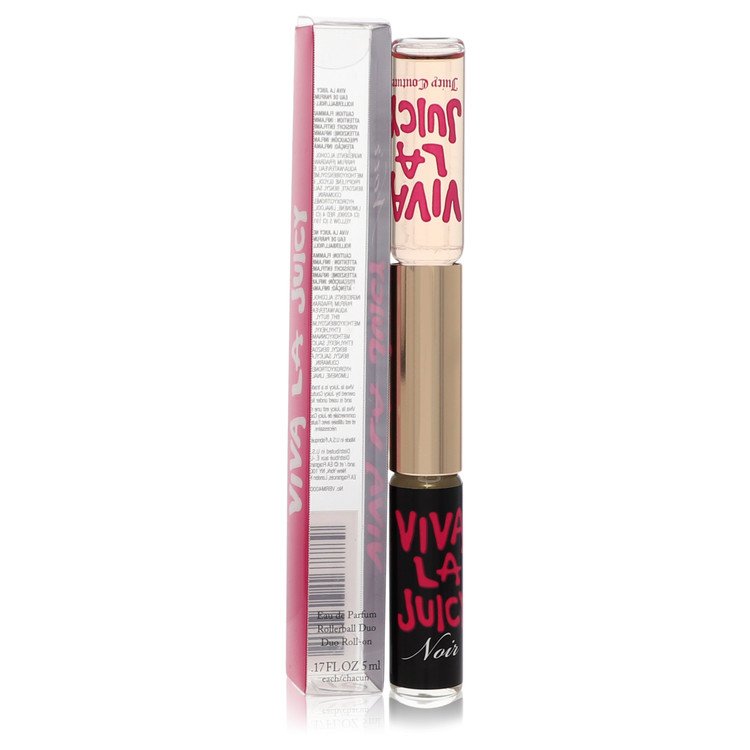 Viva La Juicy Noir by Juicy Couture Duo Mini EDP Roll On Viva La Juicy Noir+Viva La Juicy .17 oz Viva La Juicy Noir by Juicy Couture Duo Mini EDP Roll On Viva La Juicy Noir+Viva La Juicy .17 oz